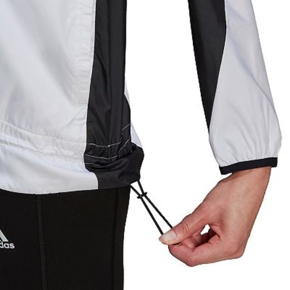 Women's adidas Marathon 3-Stripes Track Jacket - Picture 3 of 3